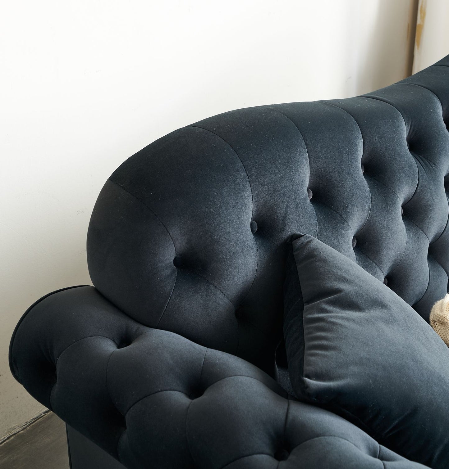 Bliss Premium Velvet Luxury Gold Sofa Set