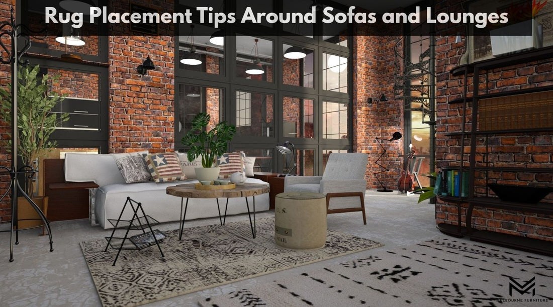 Rug Placement Tips Around Sofas and Lounges