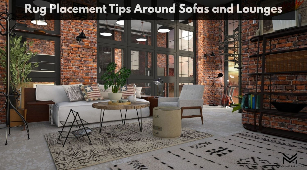 Rug Placement Tips Around Sofas and Lounges
