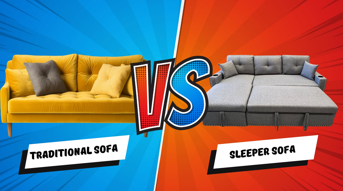 Sleeper Sofas vs. Traditional Sofas: Which One is Right for You?