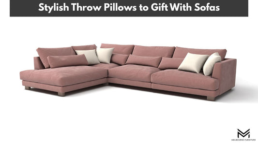 Stylish Throw Pillows to Gift With Sofas