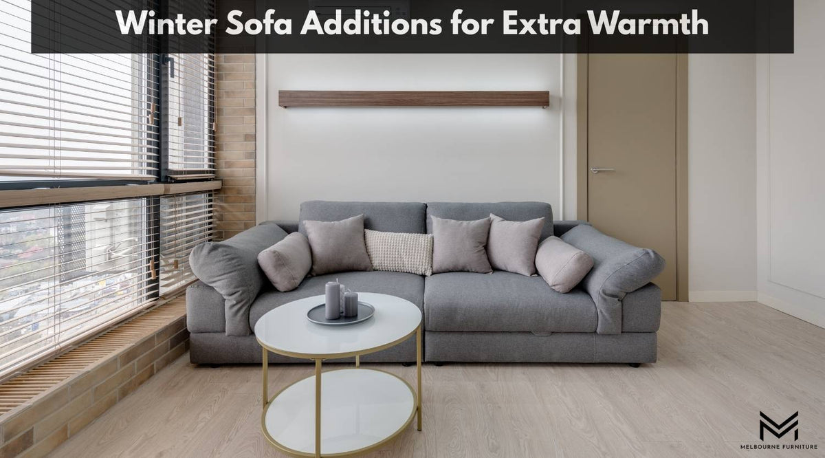 Winter Sofa Additions for Extra Warmth