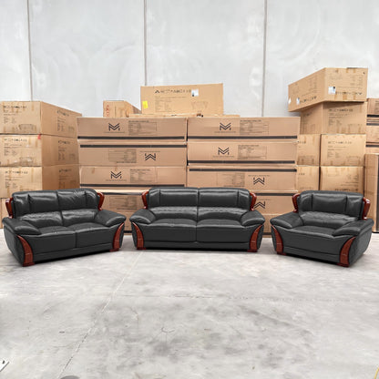 Granor 3+2+1 Seater Genuine Leather Sofa Set