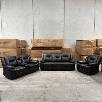 Havana 3+2+1 Leather Recliner Sofa Set