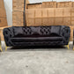 Verona 3+2+1 Seater Velvet Sofa Set - Full Black