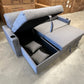 Nimbus 3 Seater Pull-Out Sofa Bed - Grey Linen