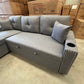 Nimbus 3 Seater Pull-Out Sofa Bed - Grey Linen