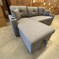 Nimbus 3 Seater Pull-Out Sofa Bed - Grey Linen