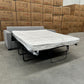 Dylan 3 Seater Pull-Out Sofa Bed + Queen Mattress - Light Grey Fabric