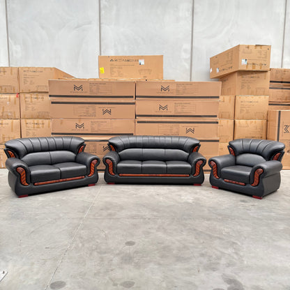 Elmira 3+2+1 Seater Genuine Leather Sofa Set