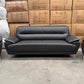 Nova 3+1+1 Seater PU Leather Sofa Set - Full Black