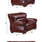 Elmira 3+2+1 Seater Genuine Leather Sofa Set