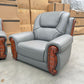 Hearth 3+2+1 Seater Genuine Leather Sofa Set