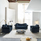 Bliss Premium Velvet Luxury Gold Sofa Set