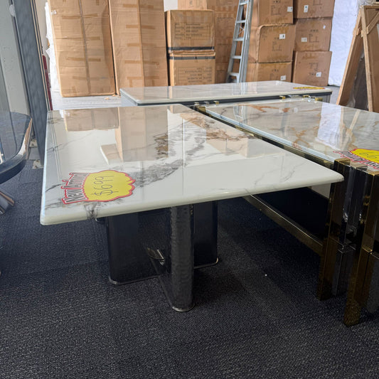 Sierra Faux Marble Coffee Table