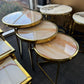 E-5 Tea Table Set - Gold