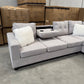 Lincon 6 Seater Sectional Sofa - White Sand