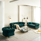 Eden Premium Velvet Luxury Gold Sofa Set