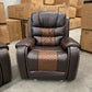 Milan Air Leather Manual Recliner Sofa Set