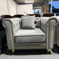 Luxe Premium Velvet 3+2+1 Luxury Gold Sofa Set