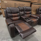 Milan 3+2+1 Seater Air Leather Recliner Sofa Set- Chocolate/Brown